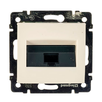 Информационная розетка Legrand Valene RJ45 UTP 5 кат 1 выход б/з белая - Электрика, НВА - Выключатели и розетки - Розетки - магазин электрооборудования amperomvolt.ru